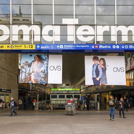 Colosseo-Termini 5 ✶✶✶✶ Elegante Appartamento Rome Luaran gambar